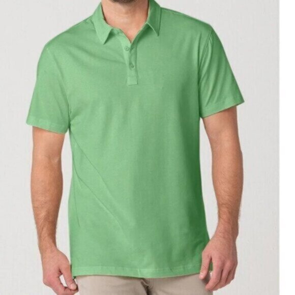 NWT Swet Tailor Men's Pistachio Green All In Polo Swet Polo Size XXL - Picture 1 of 8
